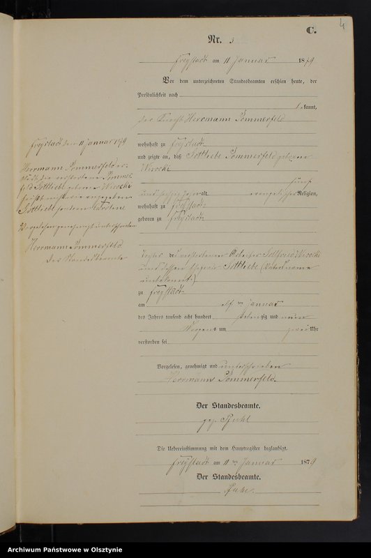 image.from.unit.number "Sterbe-Neben-Register Nr 1 - 76"