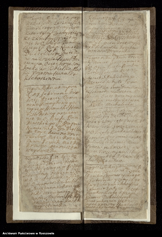 Obraz 19 z jednostki "Księga urodzeń i małżeństw dla miejscowości Rzepnik"