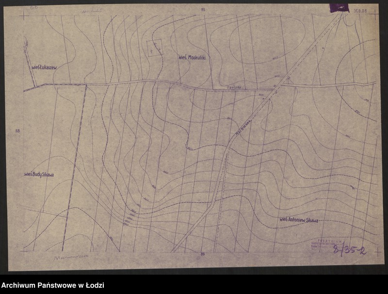Obraz 2 z jednostki "Plan m. Łodzi 1:2000. Sekcja NO66"