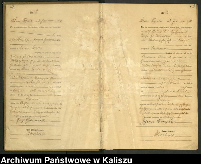 Obraz 5 z jednostki "[Księga urodzeń]"