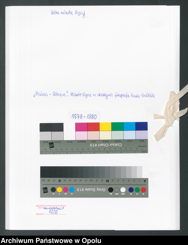 image.from.unit.number ""Neisse - Album". Miasto Nysa w obiektywie fotografa Paula Voelkela"