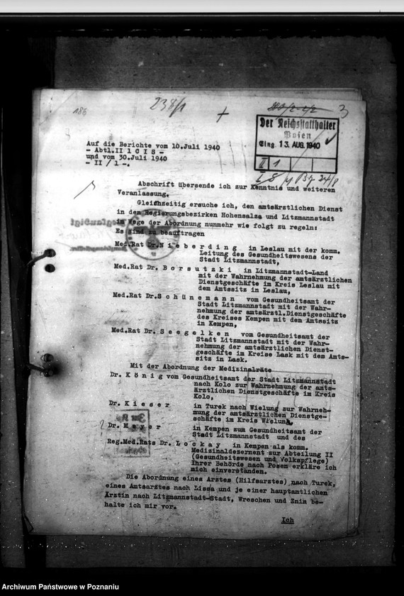 Obraz 7 z jednostki "Tropendiensttauglichkeit. Erholungsfürsorge für Volksdeutsche. Untersuchung der Leistungspolen durch die Gesundheitsämter. Tauglichteitsuntersuchung für das Lehramt."