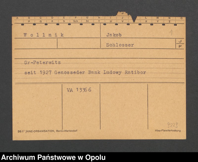 Obraz 3 z jednostki "[Wollnik Jakob, Gross-Peterwitz]"