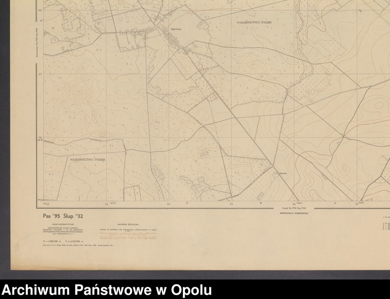 Obraz 4 z jednostki "Mapa gospodarcza, użycie powierzchni ziemi Świbie [pow. Gliwice]."