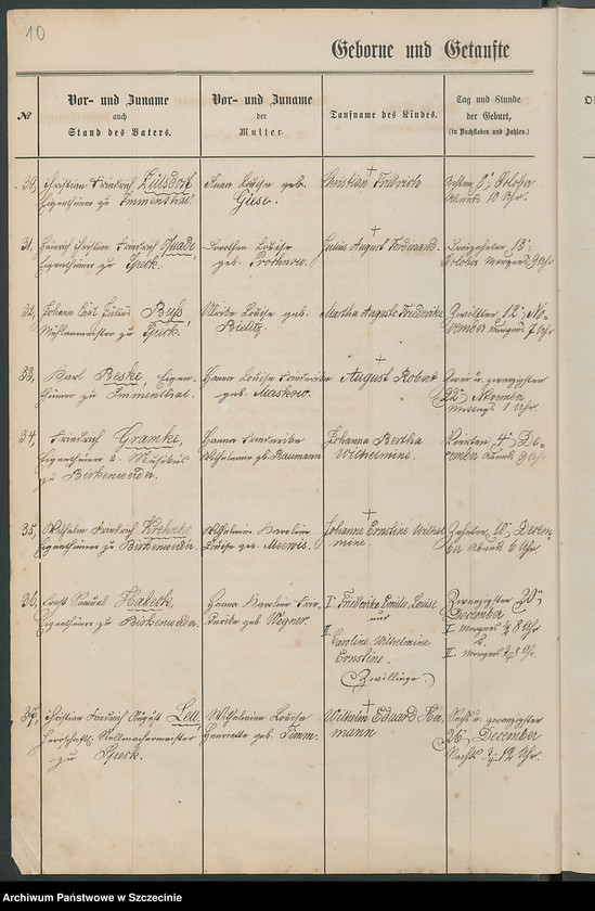 image.from.unit.number "Kirchenbuch. Speck (Mosty, now.)."