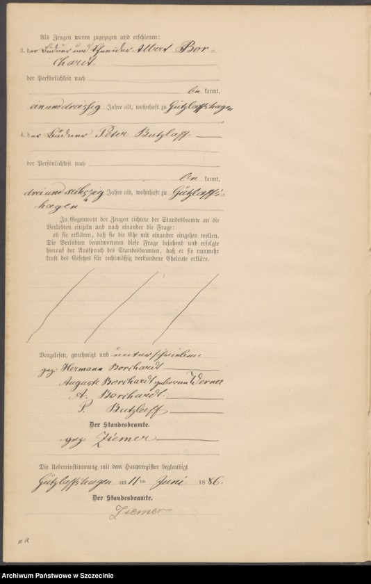 Obraz 11 z jednostki "Heiraths-Register (Neben-Register)"