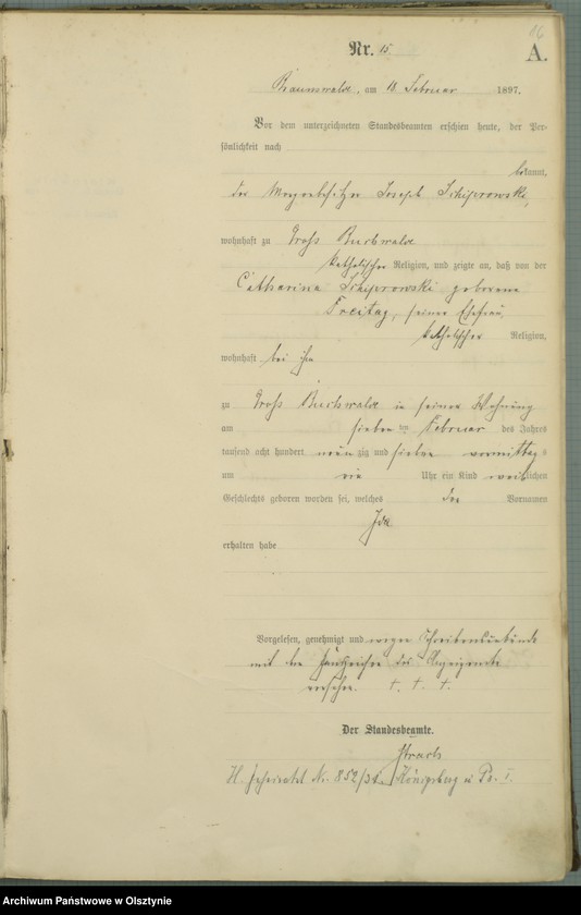 image.from.unit.number "Geburts-Haupt-Register Nr 1 - 103"