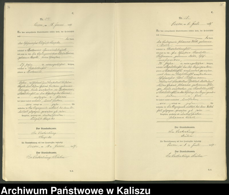 Obraz 20 z jednostki "[Księga zgonów]"