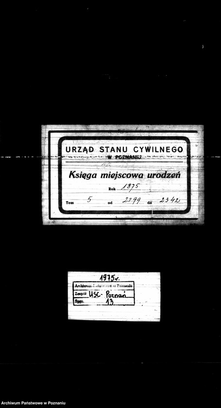 Obraz 2 z jednostki "Księga urodzeń"