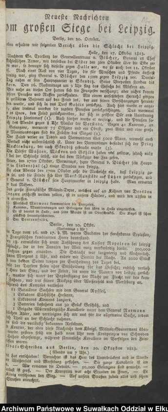 image.from.unit.number "Landes Verteidigungs Sachen vom Jahr 1813"
