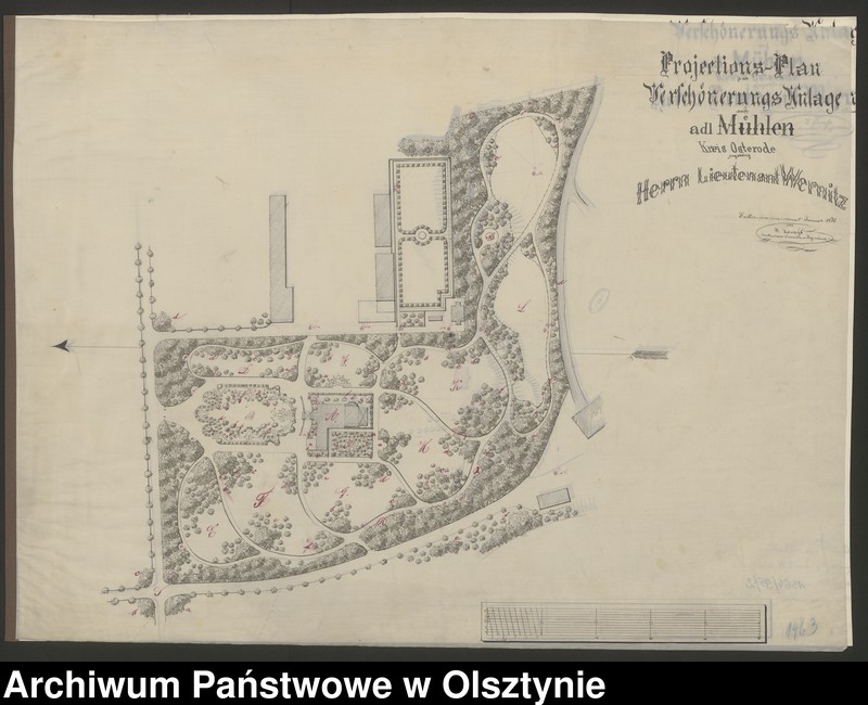 image.from.unit.number "[Projekt parku w Mielnie, pow. Ostróda należącego do p. Wernitz]"