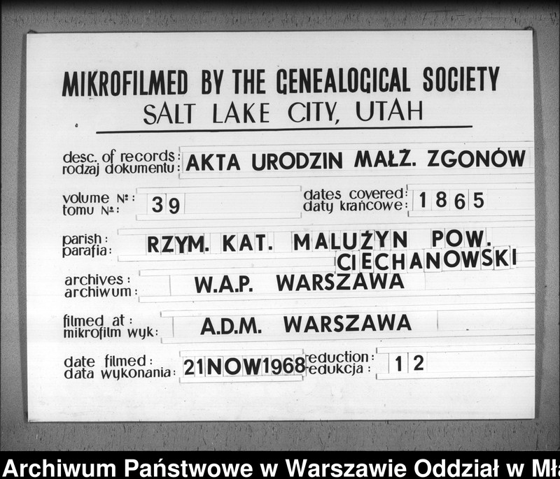 image.from.unit.number "Akta urodzin, małżeństw i zgonów"