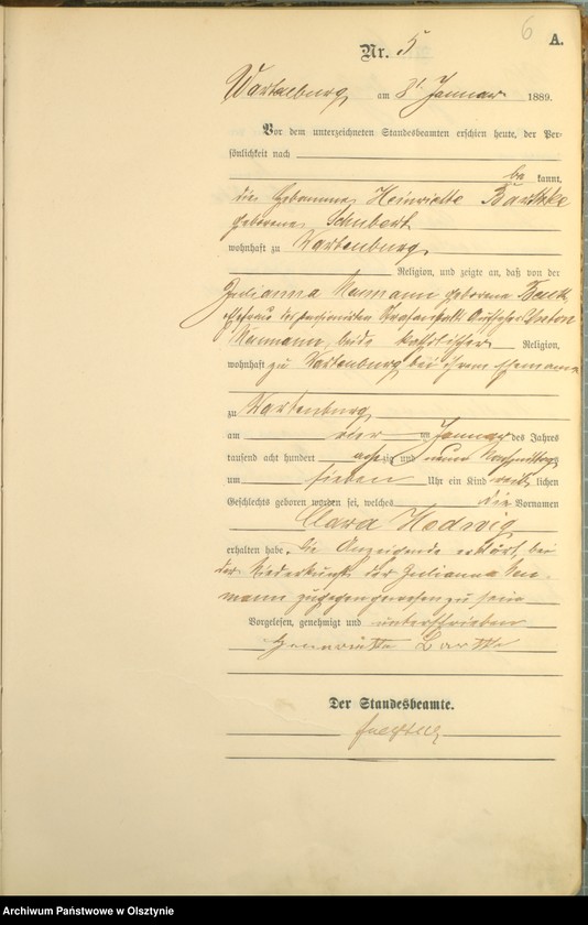 image.from.unit.number "Geburts-Haupt-Register Nr 1 - 239"