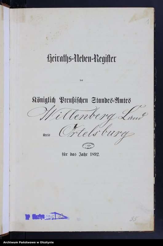 image.from.unit.number "Heiraths-Neben-Register Nr 1 - 68"