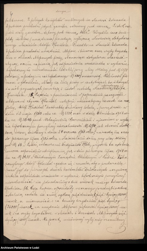 Obraz 8 z jednostki "Adolf Rosenthal - fabryka i skład mebli"