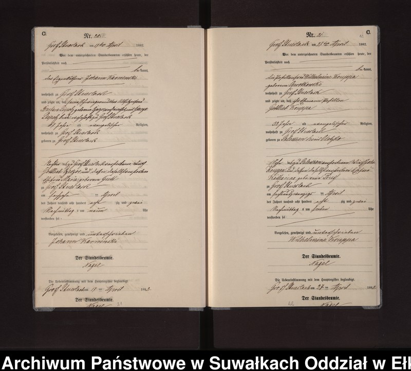 image.from.unit.number "Sterbe-Neben-Register des Preussischen Standes-Amtes Gross Stüerlack Kreis Loetzen"