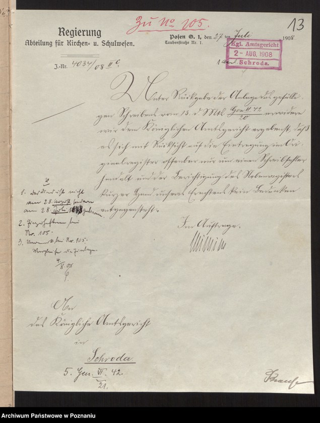 Obraz 10 z jednostki "Liber baptisatorum"