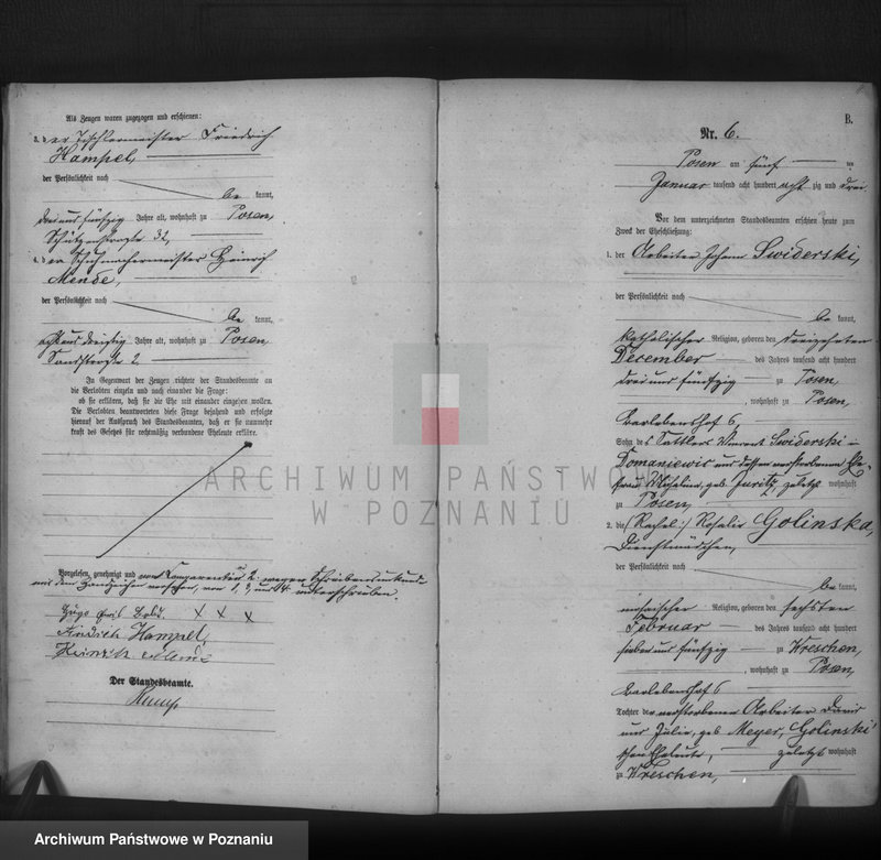 Obraz 7 z jednostki "Księga małżeństw t. I"