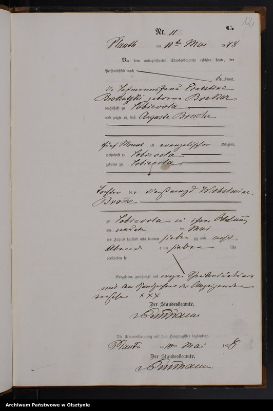 image.from.unit.number "Sterbe-Neben-Register Nr 1 - 44"