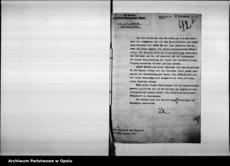 Obraz 6 z jednostki "Erledigte Bürgschaften. Bürgschaftssache Eislauf - Verein Bürgschaftssache Bauunternehmungsverein"