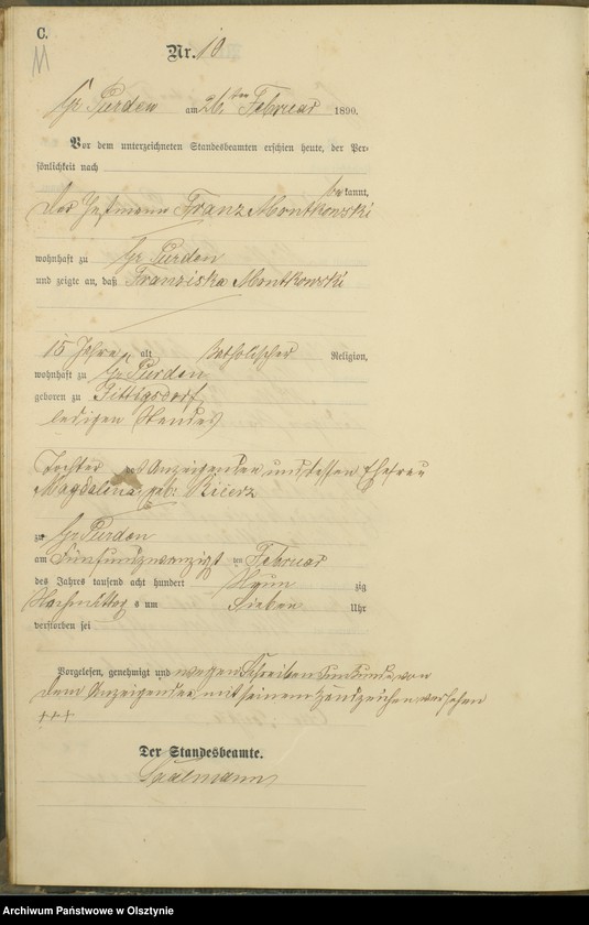 image.from.unit.number "Sterbe-Haupt-Register Nr 1 - 50"