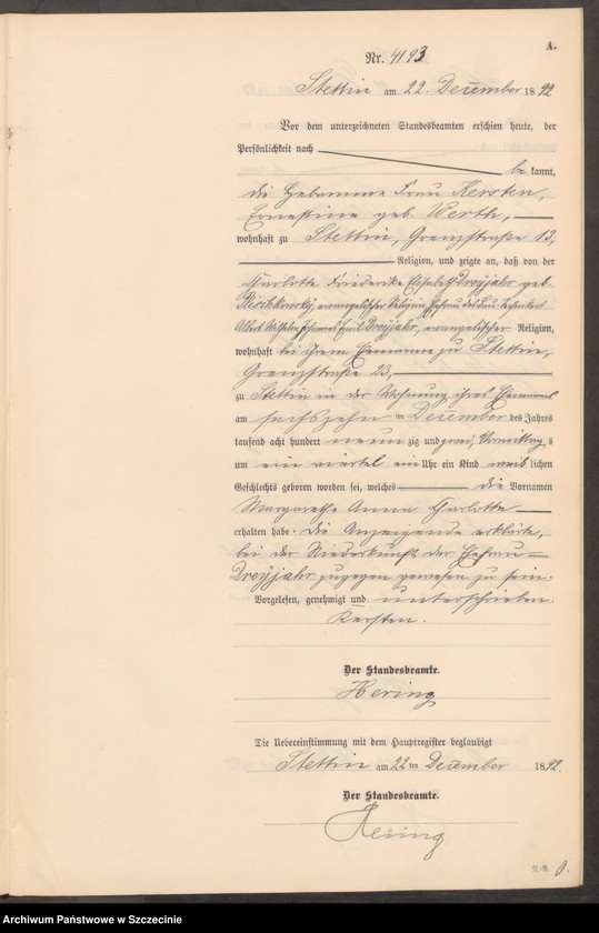 image.from.unit.number "Geburts-Register (Neben-Register) Band X"