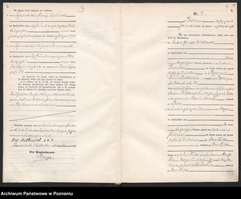 Obraz 6 z jednostki "Księga małżeństw"