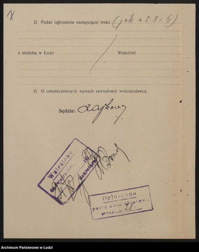 Obraz 9 z jednostki "Jakób Icek Kopel i Grundsztajn- odlewnia metali"