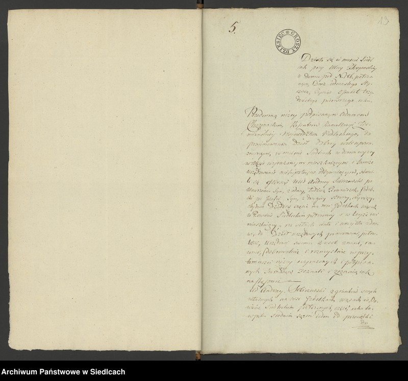Obraz 11 z jednostki "Rok 1831 [Akta notarialne od nr 1 do nr 56]"