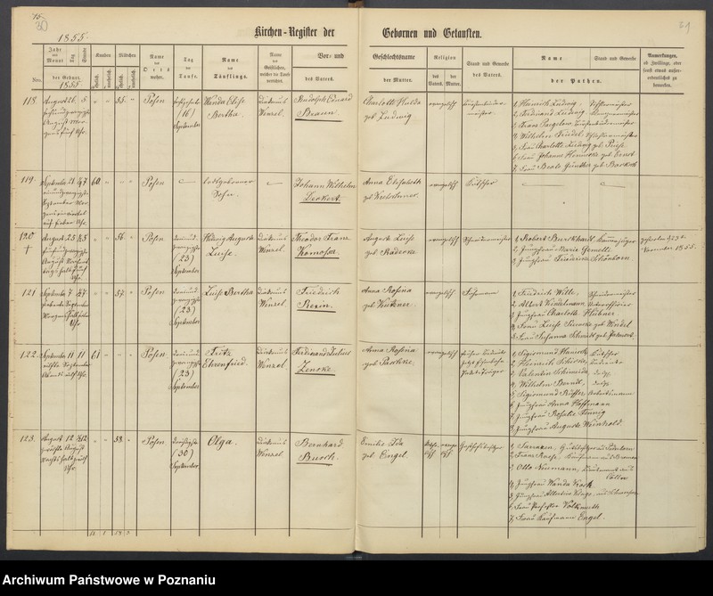 Obraz 18 z jednostki "[Akta urodzeń i chrztów, ślubów, zgonów]"