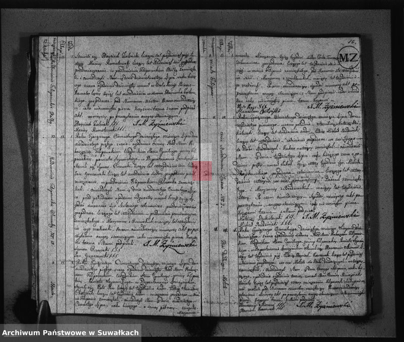 Obraz 9 z jednostki "Akta Zeszłych Gminy Filipowskiey od 1go Maja 1810 Ru aż do ostatnich dni Grudnia 1811 r."
