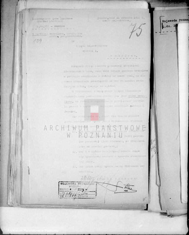 Obraz 16 z jednostki "Powiat Szubin /sprawy samorządowe/"