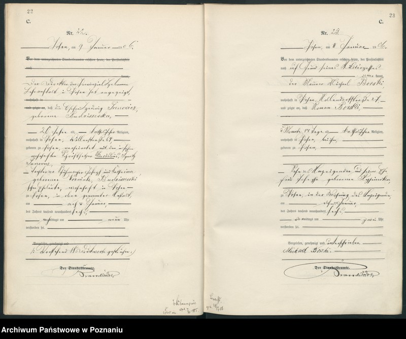 Obraz 14 z jednostki "Księga miejscowa zgonów"