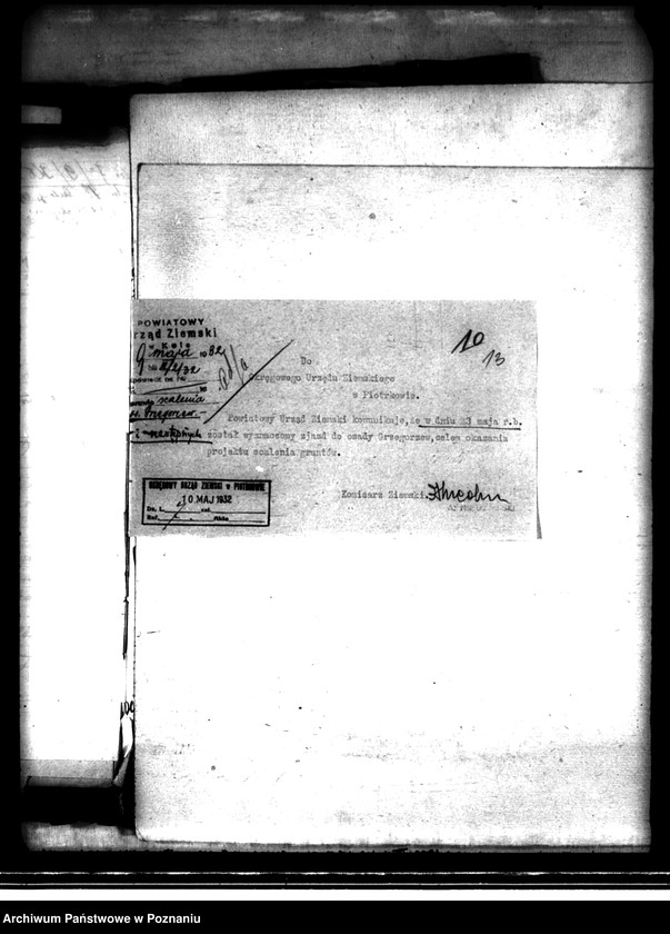 image.from.unit.number "Scalenie gruntów we wsi Grzegorzew powiatu kaliskiego"