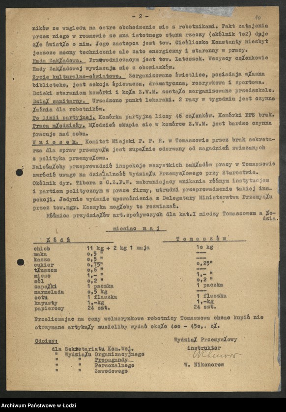 Obraz 11 z jednostki "Sprawozdania instruktora [Wydziału] z wyjazdów w teren"