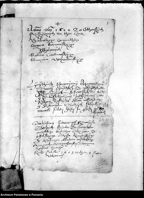 Obraz 7 z jednostki "Regestr bractwa bednarskiego renouatus roku pańskigo 1603 ...."