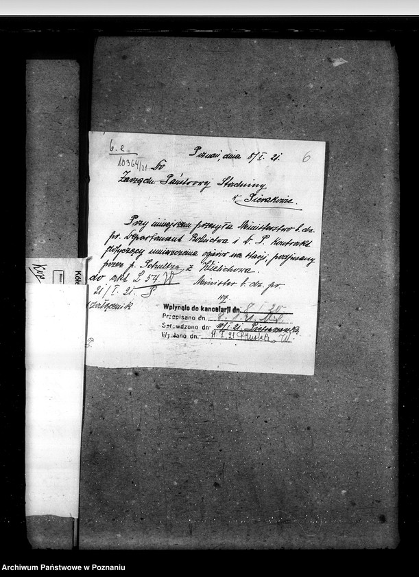 Obraz 10 z jednostki "Sprawy stadnin rozdział rządowych ogierów na stacjach"