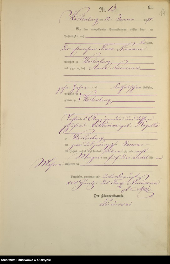 image.from.unit.number "Sterbe-Haupt-Register Nr 1 - 173"