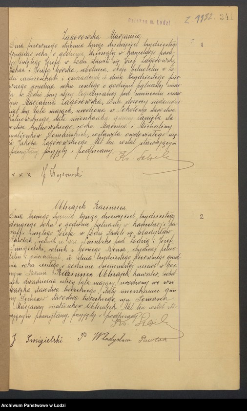 Obraz 3 z jednostki "Akta zgonów"