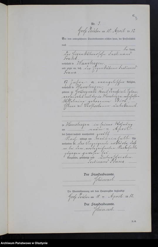 image.from.unit.number "Sterbe-Neben-Register Nr 1 - 14 [ Księga zgonów - wtóropis ]"
