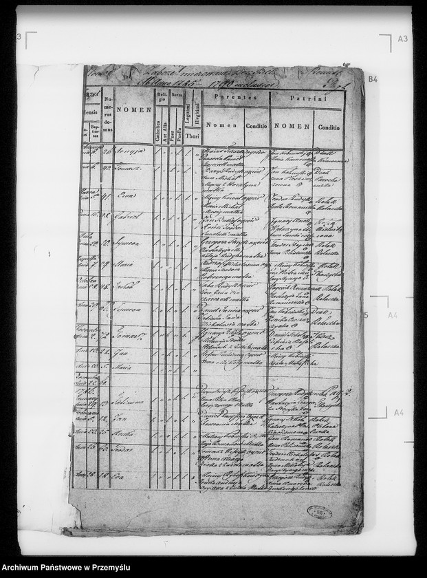 Obraz 6 z jednostki "[Kopie ksiąg metrykalnych parafii Żabcze Murowane z filią Bezejów (dekanat Bełz)]"