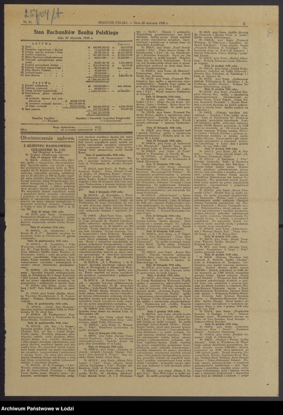 Obraz 10 z jednostki "Hersz Mordka Tyszberowicz- przemysł włókienniczy"