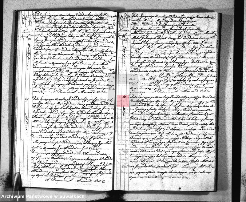 image.from.unit.number "Akta urodzonych w roku 1825 urzędnika stanu cywilnego gminy święto jeziorskiey w obwodzie seyneńskim województwa augustowskiego"