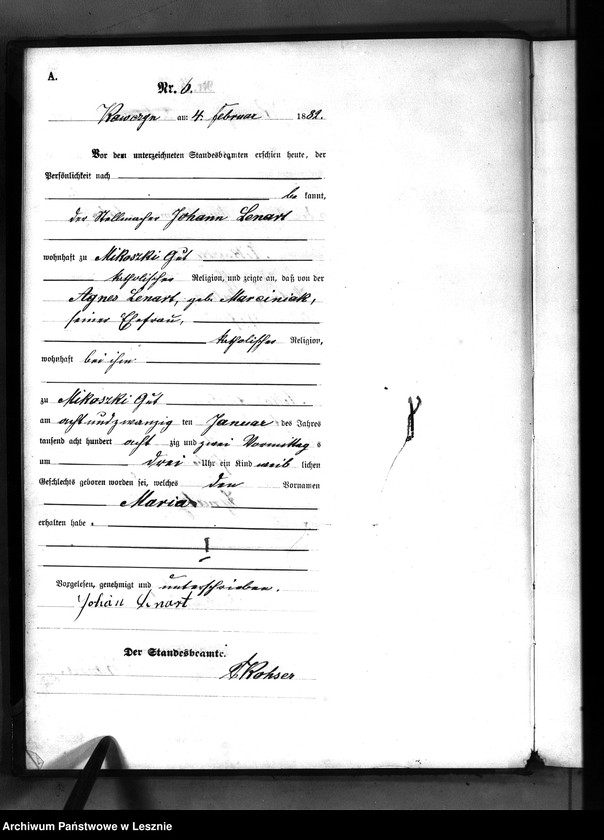 Obraz 9 z jednostki "[Księga urodzeń]"