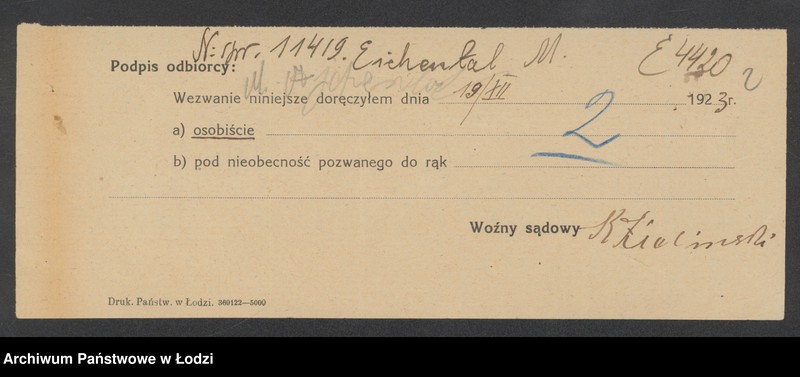 Obraz 4 z jednostki "Mirla Ajchental – sklep spożywczy"