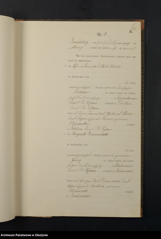 image.from.unit.number "Heiraths-Neben-Register Nr 1 - 11"