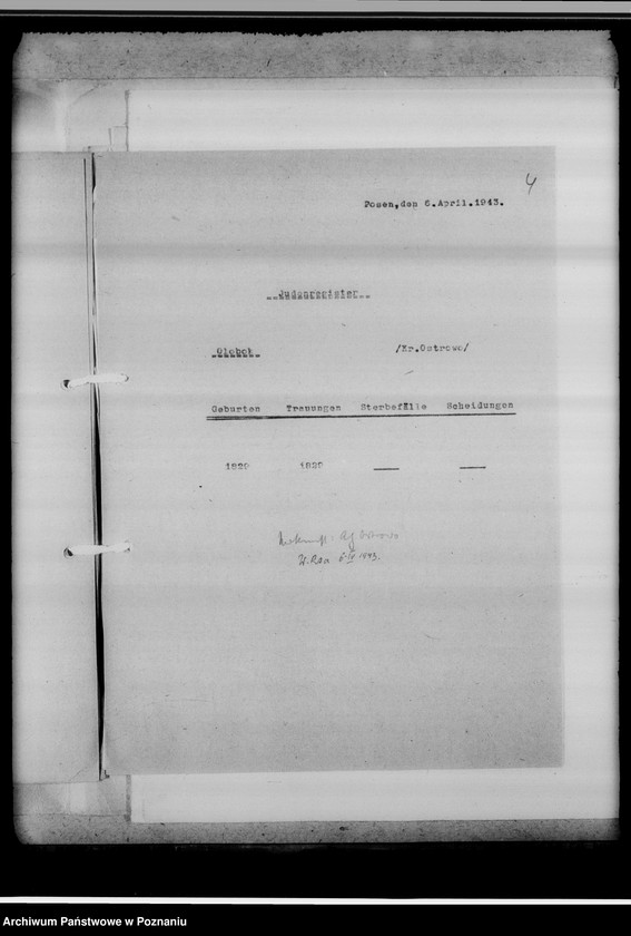 Obraz 8 z jednostki "Judenregister [powiat ostrowski]"