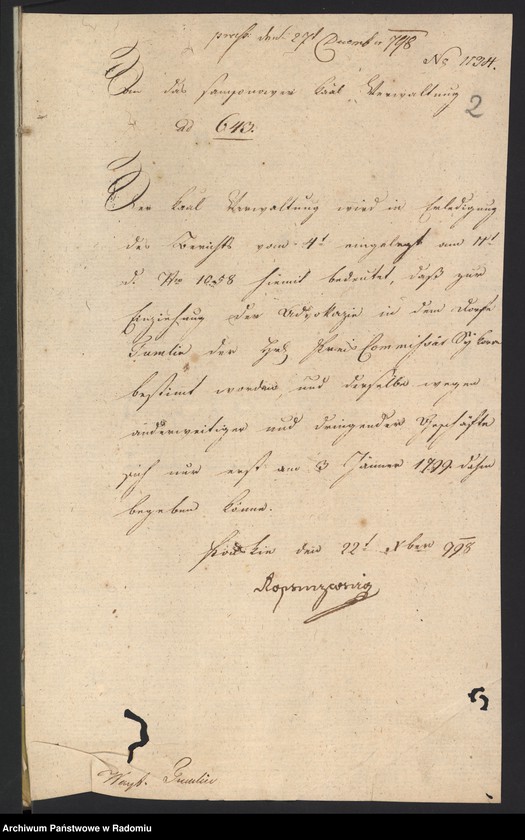 image.from.unit.number "Wójtostwa Tumlin Verwalterji Samsonów"