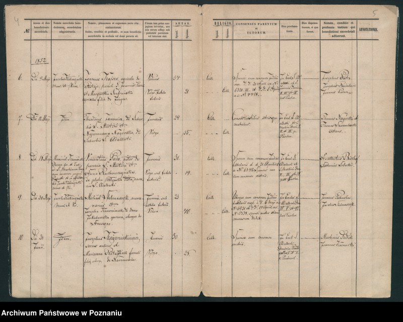 Obraz 5 z jednostki "Księga małżeństw"