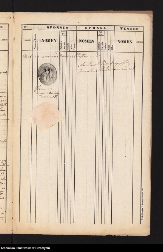 image.from.unit.number "Copia libri metricalibus copulatorum ecclesia parochialis r.l. Łukawicensis ex anno 1864  [Kopia ksiąg metrykalnych małżeństw parafii obrządku łacińskiego w Łukawcu za rok 1864]"